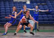 19 January 2022; Cailtin Gloeckner Our Lady of Mercy during the Pinergy Basketball Ireland U19 A Girls Schools Cup Final match between Loreto Abbey Dalkey, Dublin, and Our Lady of Mercy, Waterford, at the National Basketball Arena in Dublin. Photo by Piaras Ó Mídheach/Sportsfile