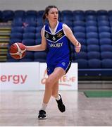 19 January 2022; Maria Reynolds of Loreto Abbey Dalkey during the Pinergy Basketball Ireland U19 A Girls Schools Cup Final match between Loreto Abbey Dalkey, Dublin, and Our Lady of Mercy, Waterford, at the National Basketball Arena in Dublin. Photo by Piaras Ó Mídheach/Sportsfile