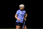 19 January 2022; Sinead Wylde of UCD during the Ashbourne Cup Round 2 match between University College Dublin and Waterford Institute of Technology at UCD in Dublin. Photo by Stephen McCarthy/Sportsfile
