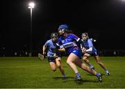 19 January 2022; Clodagh Tynan of WIT during the Ashbourne Cup Round 2 match between University College Dublin and Waterford Institute of Technology at UCD in Dublin. Photo by Stephen McCarthy/Sportsfile