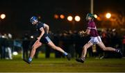 19 January 2022; Sam Audsley of UCD during the Electric Ireland Higher Education GAA Fitzgibbon Cup Round 1 match between University College Dublin and National University of Ireland Galway at UCD Billings Park in Dublin. Photo by Stephen McCarthy/Sportsfile