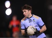 19 January 2022; Conor Crowley of UCD during the Electric Ireland Higher Education GAA Sigerson Cup Round 2 match between University College Dublin and University College Cork at UCD Billings Park in Dublin. Photo by Stephen McCarthy/Sportsfile