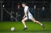 19 January 2022; Paddy Woodgate of Kildare during the O'Byrne Cup Semi-Final match between Laois and Kildare at Netwatch Cullen Park in Carlow. Photo by Seb Daly/Sportsfile