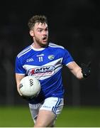 19 January 2022; Eoin Lowry of Laois during the O'Byrne Cup Semi-Final match between Laois and Kildare at Netwatch Cullen Park in Carlow. Photo by Seb Daly/Sportsfile