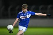 19 January 2022; Sean Moore of Laois during the O'Byrne Cup Semi-Final match between Laois and Kildare at Netwatch Cullen Park in Carlow. Photo by Seb Daly/Sportsfile