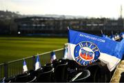 22 January 2022; A general view of a Bath flag inside the stadium before the Heineken Champions Cup Pool A match between Bath and Leinster at The Recreation Ground in Bath, England. Photo by Harry Murphy/Sportsfile