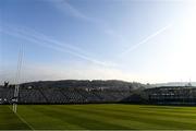 22 January 2022; A general view of inside the stadium before the Heineken Champions Cup Pool A match between Bath and Leinster at The Recreation Ground in Bath, England. Photo by Harry Murphy/Sportsfile