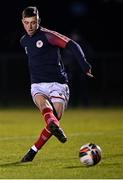 21 January 2022; Ben McCormack of St Patrick's Athletic during the warm-up before the pre-season friendly match between Bohemians and St Patrick's Athletic at the FAI National Training Centre in Abbotstown, Dublin. Photo by Piaras Ó Mídheach/Sportsfile