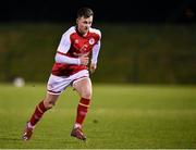 21 January 2022; Jay McClelland of St Patrick's Athletic during the pre-season friendly match between Bohemians and St Patrick's Athletic at the FAI National Training Centre in Abbotstown, Dublin. Photo by Piaras Ó Mídheach/Sportsfile