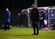 21 January 2022; Bohemians manager Keith Long during the pre-season friendly match between Bohemians and St Patrick's Athletic at the FAI National Training Centre in Abbotstown, Dublin. Photo by Piaras Ó Mídheach/Sportsfile