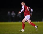 21 January 2022; Jamie Lennon of St Patrick's Athletic during the pre-season friendly match between Bohemians and St Patrick's Athletic at the FAI National Training Centre in Abbotstown, Dublin. Photo by Piaras Ó Mídheach/Sportsfile