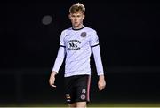 21 January 2022; JJ McKiernan of Bohemians during the pre-season friendly match between Bohemians and St Patrick's Athletic at the FAI National Training Centre in Abbotstown, Dublin. Photo by Piaras Ó Mídheach/Sportsfile