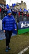22 January 2022; Leinster head coach Leo Cullen before the Heineken Champions Cup Pool A match between Bath and Leinster at The Recreation Ground in Bath, England. Photo by Harry Murphy/Sportsfile