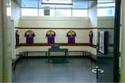 22 January 2022; A general view of the Wexford dressing room before the Walsh Cup Round 3 match between Wexford and Kilkenny at Chadwicks Wexford Park in Wexford. Photo by Matt Browne/Sportsfile