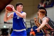 22 January 2022; David Lehane of UCC Demons during the InsureMyHouse.ie Presidents' National Cup Final match between UCC Demons, Cork, and Drogheda Wolves, Louth, at National Basketball Arena in Tallaght, Dublin. Photo by Brendan Moran/Sportsfile