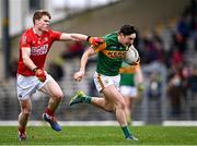 22 January 2022; Paudie Clifford of Kerry in action against John Cooper of Cork during the McGrath Cup Final match between Kerry and Cork at Fitzgerald Stadium in Killarney, Kerry. Photo by Piaras Ó Mídheach/Sportsfile
