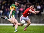 22 January 2022; Paul Geaney of Kerry in action against Kieran Histon of Cork during the McGrath Cup Final match between Kerry and Cork at Fitzgerald Stadium in Killarney, Kerry. Photo by Piaras Ó Mídheach/Sportsfile