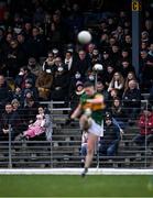 22 January 2022; Spectators watch as Paul Geaney of Kerry takes a free during the McGrath Cup Final match between Kerry and Cork at Fitzgerald Stadium in Killarney, Kerry. Photo by Piaras Ó Mídheach/Sportsfile