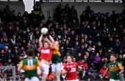 22 January 2022; Spectators look on during the McGrath Cup Final match between Kerry and Cork at Fitzgerald Stadium in Killarney, Kerry. Photo by Piaras Ó Mídheach/Sportsfile