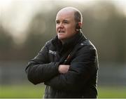 22 January 2022; Castlebar Mitchels manager Fintan Keane during the 2021 currentaccount.ie All-Ireland Ladies Intermediate Club Football Championship Semi-Final match between Castlebar Mitchels, Mayo and Castleisland Desmonds, Kerry at Páirc Josie Munnelly in Castlebar, Mayo. Photo by Michael P Ryan/Sportsfile