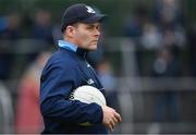 22 January 2022; Dublin manager Dessie Farrell ahead of the O'Byrne Cup Final match between Dublin and Laois at Netwatch Cullen Park in Carlow. Photo by Daire Brennan/Sportsfile