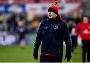 22 January 2022; Ulster head coach Dan McFarland before the Heineken Champions Cup Pool A match between Ulster and Clermont Auvergne at Kingspan Stadium in Belfast. Photo by Ramsey Cardy/Sportsfile