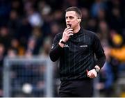 22 January 2022; Referee Niall Quinn during the McGrath Cup Final match between Kerry and Cork at Fitzgerald Stadium in Killarney, Kerry. Photo by Piaras Ó Mídheach/Sportsfile