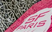 23 January 2022; Stade Francais Paris signage outside of the stadium before the Heineken Champions Cup Pool A match between Stade Francais Paris and Connacht at Stade Jean Bouin in Paris, France. Photo by Seb Daly/Sportsfile