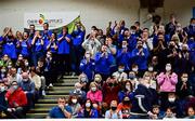 22 January 2022; C&S Neptune supporters during the InsureMyHouse.ie Pat Duffy Men’s National Cup Final match between C&S Neptune, Cork, and Garvey's Warriors Tralee, Kerry, at National Basketball Arena in Tallaght, Dublin. Photo by Brendan Moran/Sportsfile