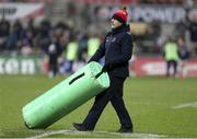 22 January 2022; Ulster head coach Dan McFarland before the Heineken Champions Cup Pool A match between Ulster and Clermont Auvergne at Kingspan Stadium in Belfast. Photo by John Dickson/Sportsfile