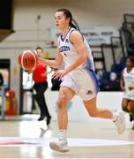 23 January 2022; Sarah Hickey of Waterford Wildcats during the InsureMyHouse.ie U20 Women's National Cup Final match between Portlaoise Panthers, Laois, and Waterford Wildcats, Waterford, at National Basketball Arena in Tallaght, Dublin. Photo by Brendan Moran/Sportsfile