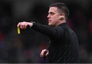 22 January 2022; Referee Niall Quinn during the McGrath Cup Final match between Kerry and Cork at Fitzgerald Stadium in Killarney, Kerry. Photo by Piaras Ó Mídheach/Sportsfile