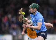 23 January 2022; James Madden of Dublin in action against Leon Fox of Offaly during the Walsh Cup Group A match between Offaly and Dublin at St Brendan's Park in Birr, Offaly. Photo by Matt Browne/Sportsfile