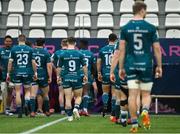 23 January 2022; Connacht players leave the pitch after their side's defeat in the Heineken Champions Cup Pool A match between Stade Francais Paris and Connacht at Stade Jean Bouin in Paris, France. Photo by Seb Daly/Sportsfile