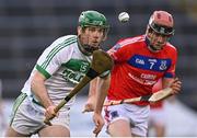 23 January 2022; Eoin Cody of Ballyhale Shamrocks in action against Cathal Burke of St Thomas during the AIB GAA Hurling All-Ireland Senior Club Championship Semi-Final match between St Thomas, Galway and Ballyhale Shamrocks, Kilkenny at Semple Stadium in Thurles, Tipperary. Photo by Ramsey Cardy/Sportsfile