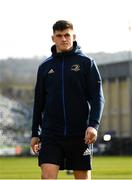 22 January 2022; Dan Sheehan of Leinster before the Heineken Champions Cup Pool A match between Bath and Leinster at The Recreation Ground in Bath, England. Photo by Harry Murphy/Sportsfile