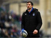 22 January 2022; Bath lineout coach Luke Charteris before the Heineken Champions Cup Pool A match between Bath and Leinster at The Recreation Ground in Bath, England. Photo by Harry Murphy/Sportsfile