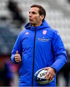 23 January 2022; Stade Francais Paris head coach Gonzalo Quesada before the Heineken Champions Cup Pool A match between Stade Francais Paris and Connacht at Stade Jean Bouin in Paris, France. Photo by Seb Daly/Sportsfile