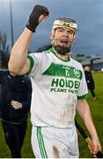 23 January 2022; TJ Reid of Ballyhale Shamrocks celebrates after the AIB GAA Hurling All-Ireland Senior Club Championship Semi-Final match between St Thomas, Galway and Ballyhale Shamrocks, Kilkenny at Semple Stadium in Thurles, Tipperary. Photo by Ramsey Cardy/Sportsfile