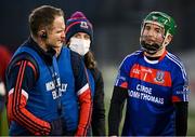 23 January 2022; St Thomas goalkeeper Gerald Kelly and selector Tommy Fitzgerald after their side's defeat in the AIB GAA Hurling All-Ireland Senior Club Championship Semi-Final match between St Thomas, Galway and Ballyhale Shamrocks, Kilkenny at Semple Stadium in Thurles, Tipperary. Photo by Ramsey Cardy/Sportsfile