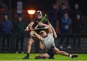 20 January 2022; Sean Twomey of UL in action against Josh McCarthy of TUS Midwest during the Electric Ireland HE GAA Fitzgibbon Cup Round 1 match between University of Limerick and Technological University of the Shannon Midlands Midwest, Limerick, at UL Grounds in Limerick. Photo by Sam Barnes/Sportsfile