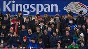 22 January 2022; A general view of Kingspan branding in the stadium during the Heineken Champions Cup Pool A match between Ulster and Clermont Auvergne at Kingspan Stadium in Belfast. Photo by Ramsey Cardy/Sportsfile