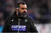 22 January 2022; ASM Clermont Auvergne scrum coach Davit Zirakashvili before the Heineken Champions Cup Pool A match between Ulster and Clermont Auvergne at Kingspan Stadium in Belfast. Photo by Ramsey Cardy/Sportsfile