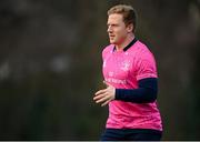 24 January 2022; James Tracy during Leinster Rugby squad training at UCD in Dublin. Photo by Harry Murphy/Sportsfile