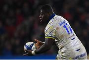 22 January 2022; Daniel Bibi Biziwu of ASM Clermont Auvergne during the Heineken Champions Cup Pool A match between Ulster and Clermont Auvergne at Kingspan Stadium in Belfast. Photo by Ramsey Cardy/Sportsfile
