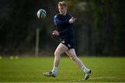 24 January 2022; Tommy O'Brien during Leinster Rugby squad training at UCD in Dublin. Photo by Harry Murphy/Sportsfile