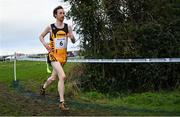 22 January 2022; Owen Carleton of Annadale Striders during the World Athletics Northern Ireland International Cross Country at Billy Neill MBE Country Park in Belfast. Photo by Ramsey Cardy/Sportsfile