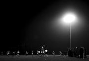 24 January 2022; (EDITOR'S NOTE; Image has been converted to black & white) A general view of a lineout during the Bank of Ireland Leinster Rugby Sarah Robinson Cup Round 2 match between Midlands and South East at Cill Dara RFC in Kildare. Photo by Piaras Ó Mídheach/Sportsfile
