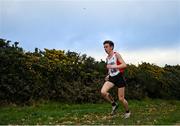 22 January 2022; Morgan James of Wales during the World Athletics Northern Ireland International Cross Country at Billy Neill MBE Country Park in Belfast. Photo by Ramsey Cardy/Sportsfile