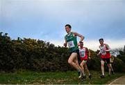 22 January 2022; Oisin Spillane of Ireland during the World Athletics Northern Ireland International Cross Country at Billy Neill MBE Country Park in Belfast. Photo by Ramsey Cardy/Sportsfile